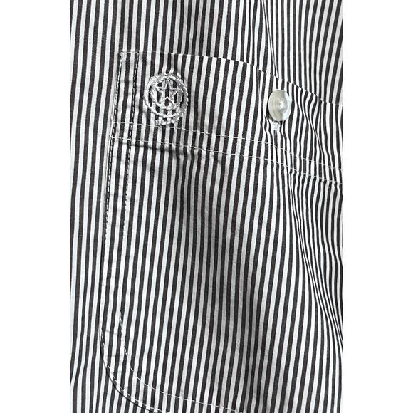 Wrangler George Strait Collection Taupe Stripe Button Down Long Sleeve Shirt XL - Picture 4 of 7